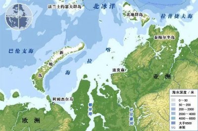 ​俄罗斯新地岛跟重庆差不多大，只有两千多人，在北极圈有重要价值