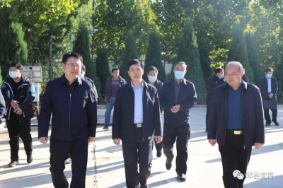 ​省纪委监委第四专题调研组王延平组长一行来邱调研地下水超采综合治理工作情况