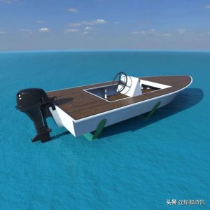 价格美丽，新型电动水翼快艇