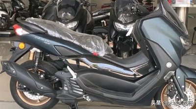 ​雅马哈2023款NMAX155踏板车，高颜值，配ABS，油耗2.2，皮实耐用