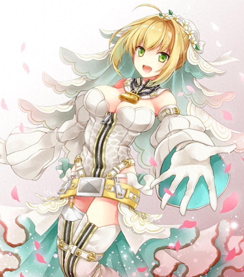 Fate｜Saber尼禄高清美图，哪张是你的一见倾心