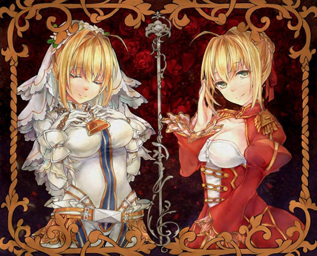 Fate｜Saber尼禄高清美图，哪张是你的一见倾心