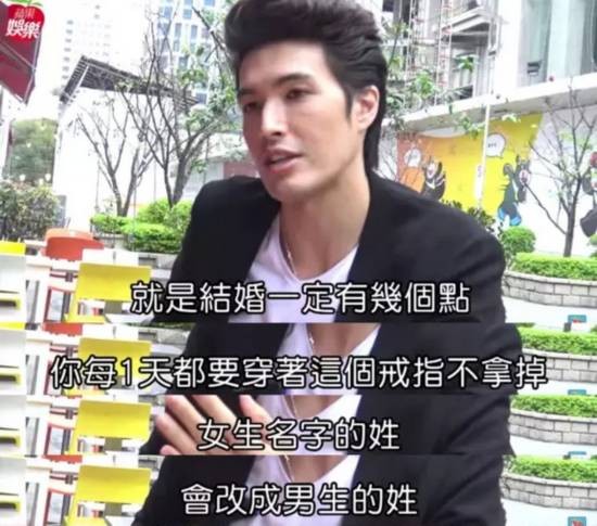 蔡依林现任男友（蔡依林的男友要求冠夫姓分财产）