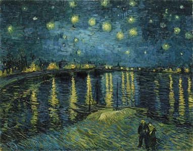 ​油画《罗纳河上的星夜》背后的历史故事
