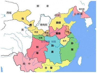 ​东汉末年分三国：英勇智谋谱写的历史篇章
