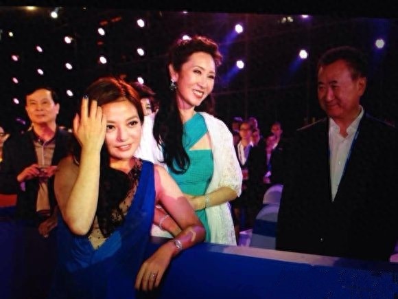 王健林老婆林宁,自己拥有投资集团,气质不凡,背景深厚