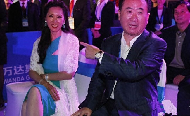 王健林老婆林宁,自己拥有投资集团,气质不凡,背景深厚