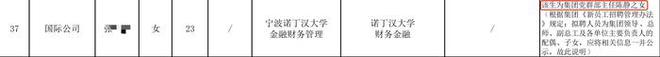 国企招聘公示名单中备注领导之女?公司回应:为体现公开公平公正
