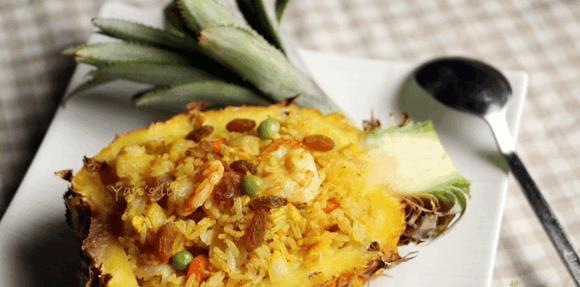 菠萝炒饭怎么做才好吃, 菠萝炒饭最正宗的做法