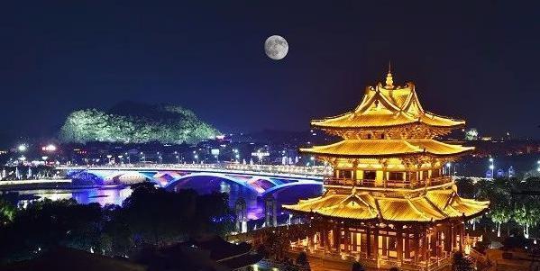 桂林周边游：逍遥楼，东西巷，银子岩，富里桥