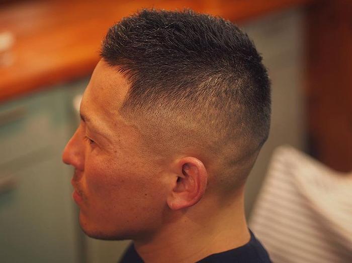 中年油头,时髦的侧分油头发型,精致质感更加动人迷人