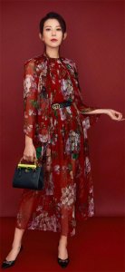 ​美女明星蔡少芬高清壁纸写真，性感迷人，高贵大方