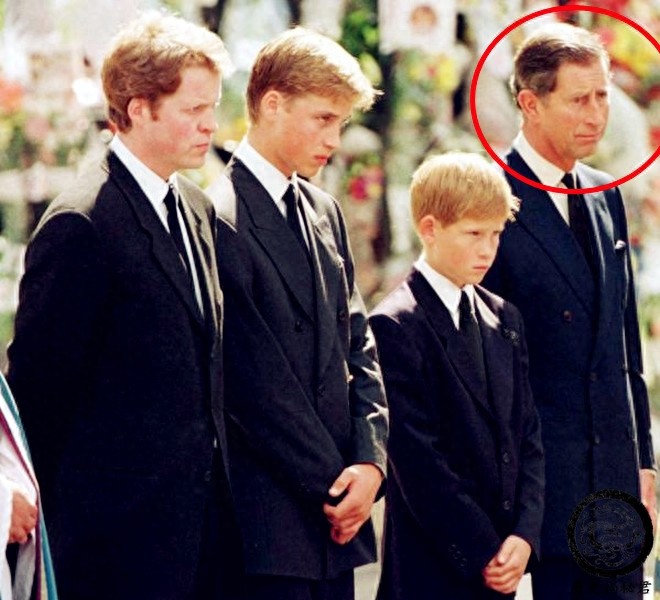 直击戴安娜王妃的葬礼：图二是车祸现场，图六查尔斯神情哀伤