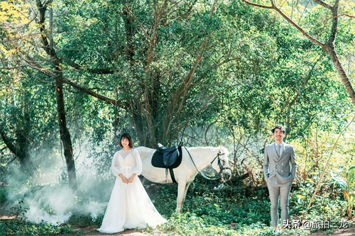 网红森系婚纱照,让你婚照独一无二