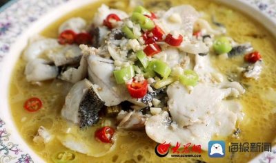 ​青岛莱西大厨教你做网红金汤酸菜鱼