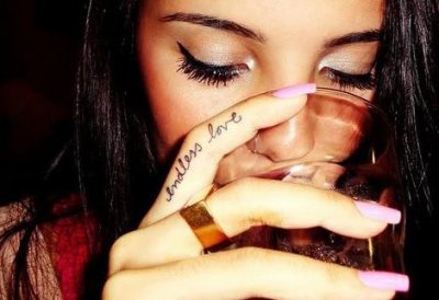 ​2016最新款，手指纹身，总有一款符合你的心意...