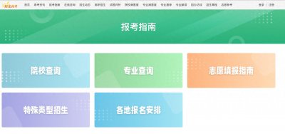 ​填报志愿需关注的网站