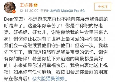 ​王栎鑫离婚原因（王栎鑫究竟是因为什么离婚分手的）