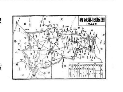 ​河北省容城县历史沿革及行政区划