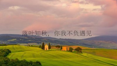 ​文案短句干净治愈阳光可爱入秋（50句秋日文案温柔甜糯）