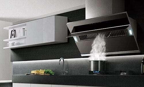开放式厨房烟机顶吸还是侧吸，抽油烟机7字顶吸好还是侧吸好？图4
