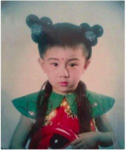 ​彭于晏小时候胖胖的照片 李现彭于晏真实身高对比