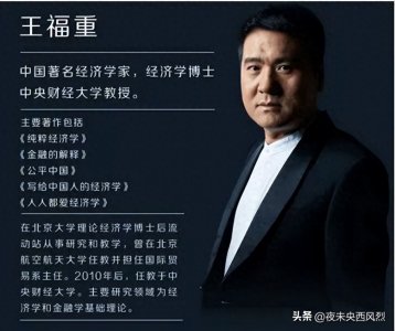 ​王福重：一个在言论争议中饱受质疑的经济学者，移出家谱又如何